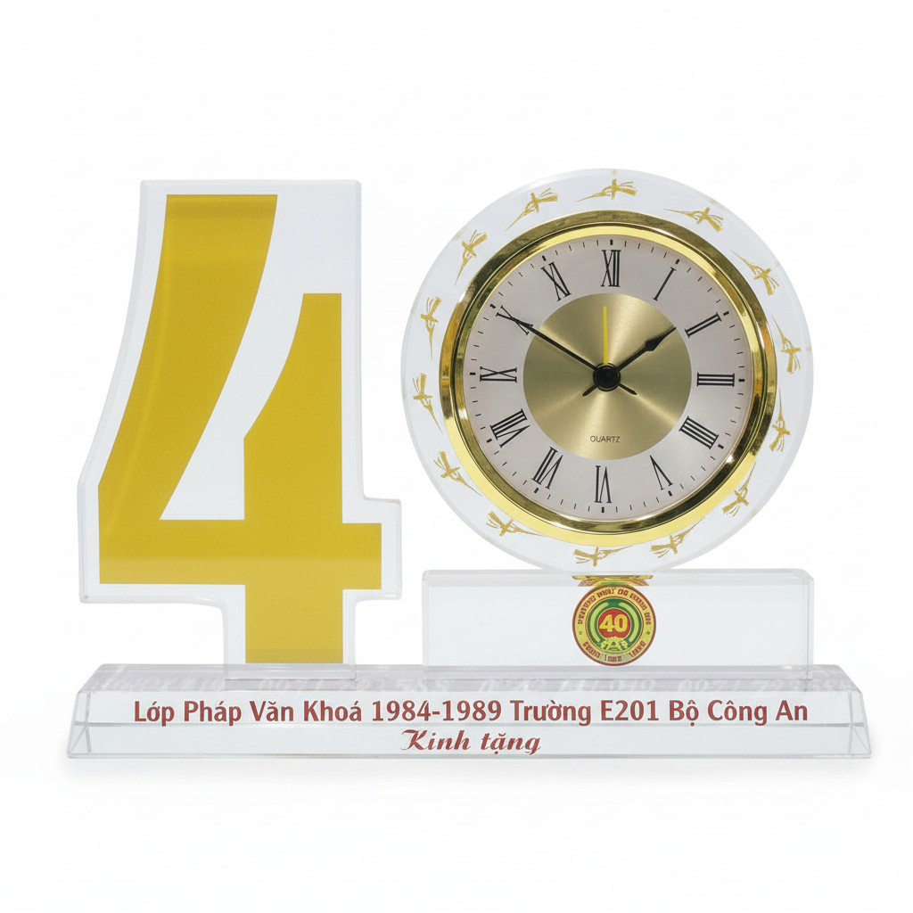 Phương án tham khảo khác trong kho với số 40 vàng và khối nâng dưới mặt đồng hồ